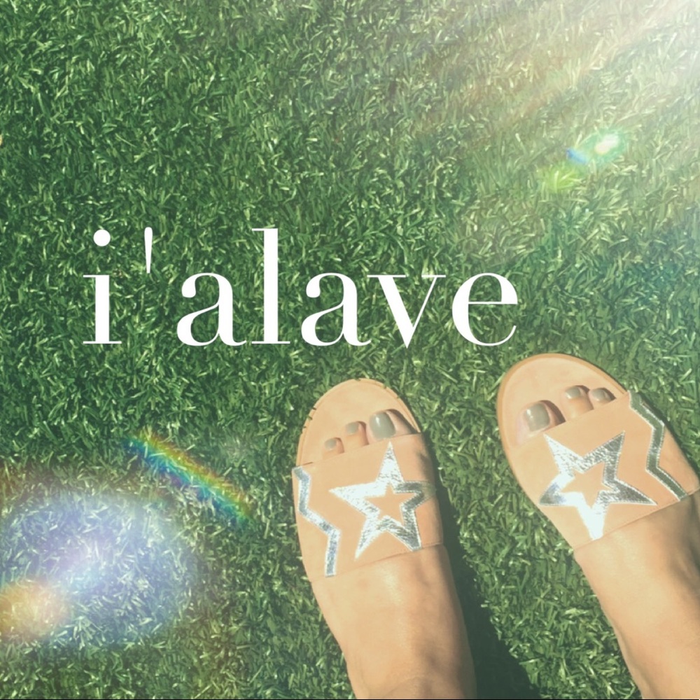 *i’alave* Women star flat sandals_Beisge_SZ:36-41